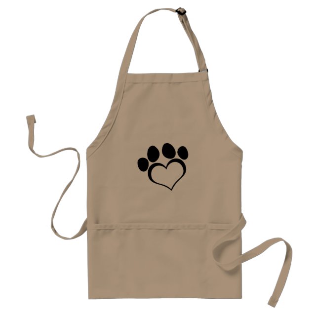 TABLIER ***AMOUR PARFAIT MON CHIEN*** APRON (Devant)