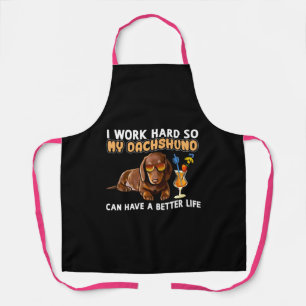 Tablier Amoureux Dachshund