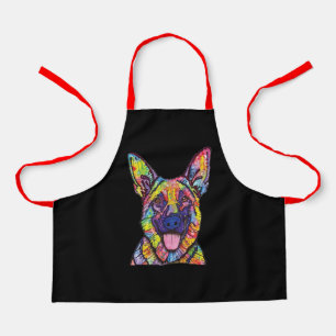 Tablier Amoureux de les chiens bergers allemands