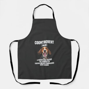Tablier Amoureux de Treeing Walker Coonhound Chien Coontro
