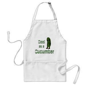 Tablier Amusant Cool Comme Un Concombre
