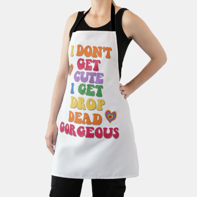 Tablier Amusant couleur LGBTQ Pride Mois Apron (Insitu)