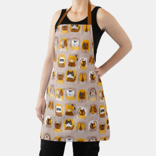 Tablier Amusant Cute Cats Apron