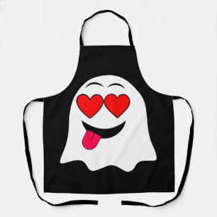 Tablier Amusant émoji fantôme !