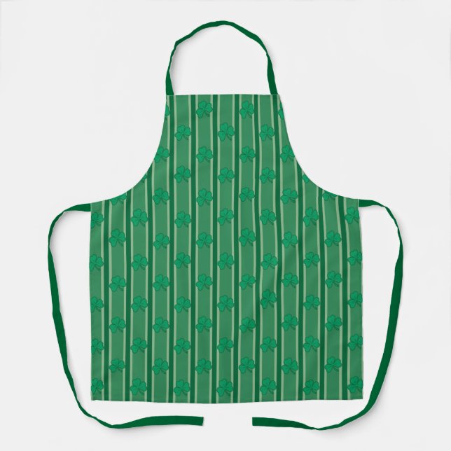 Tablier Amusants et Shamrocks fantaisistes (Recto)