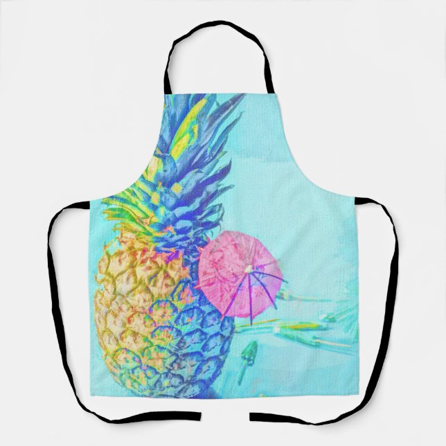 Tablier Ananas Tropical (Recto)
