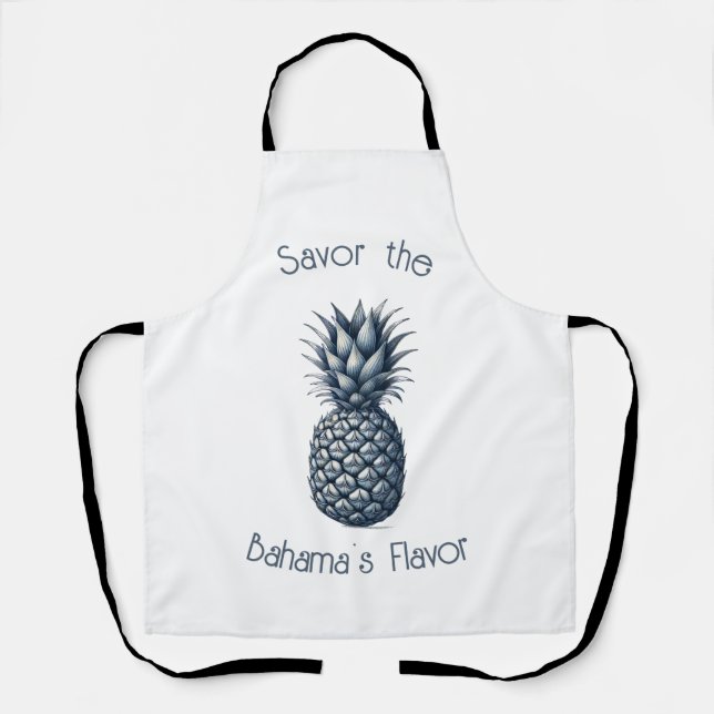 Tablier Ananas Tropical (Recto)
