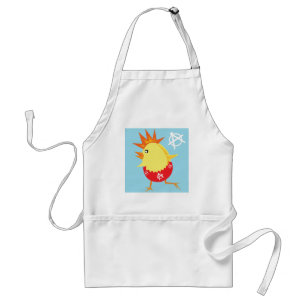 Tablier anarchie punk rock easter chick