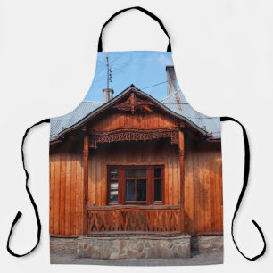 Tablier Ancien logement de maison traditionnelle en bois,