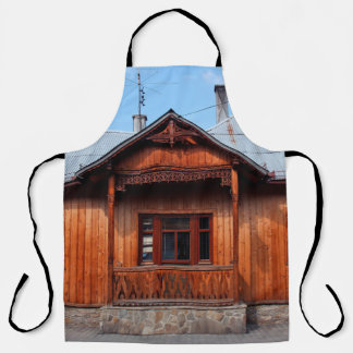 Tablier Ancien logement de maison traditionnelle en bois, 