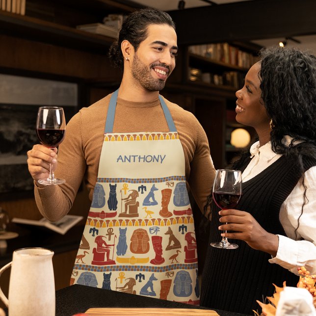 Tablier Ancienne Egypte Graphique égyptienne Thème (Créateur téléchargé)