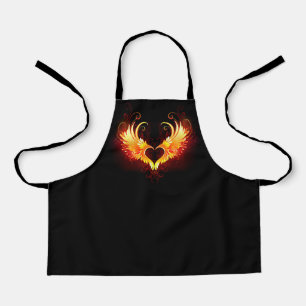 Tablier Angel Fire Heart with Wings