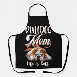 Tablier Anglais Bulldog Vêtements Bulldog Maman Vie Est Ru
