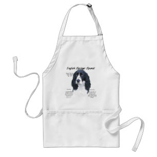 Tablier Anglais Springer Spaniel (noir) Histoire Design