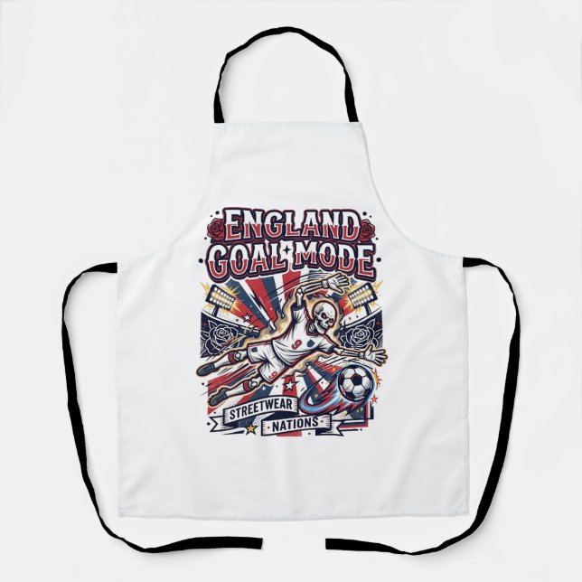 Tablier Angleterre Mode But Squelette Attaquant Nations Te (Recto)
