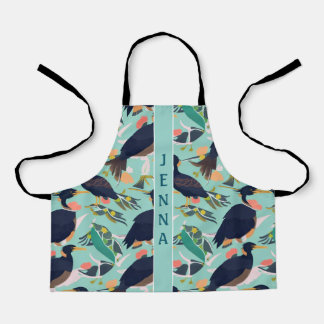 Tablier Angora Chèvre Floral Coloré Motif personnalisé
