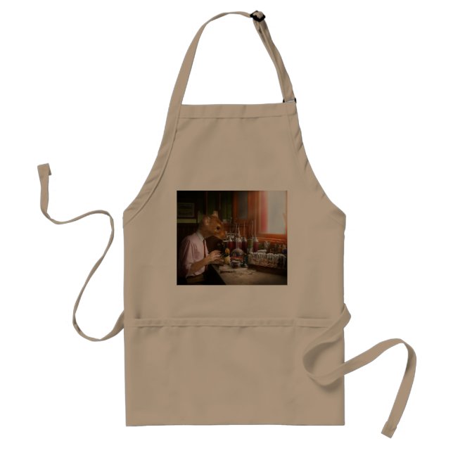 Tablier Animal - Rat - Le Rat de Laboratoire (Devant)