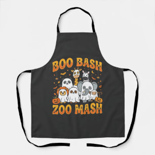 Tablier Animaux du zoo Halloween Boo Bash Zoo Mash_1