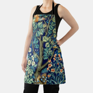 Tablier Animaux et fleurs, forêt, William Morris