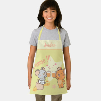 Tablier Anime Tuffy et Jerry Cheese au fromage