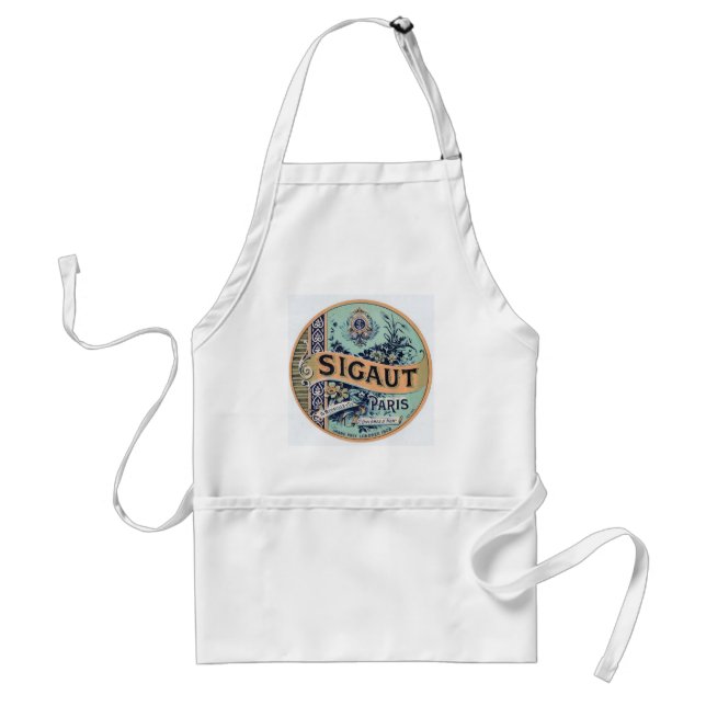 Tablier Annonce Sigaut vintage - Apron (Devant)