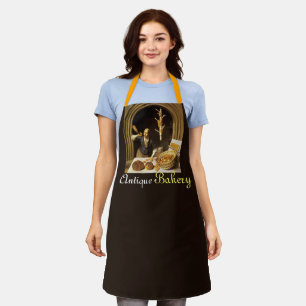 TABLIER ANTIQUE OVEN BAKER, BAKERY PAIN SHOP ADULTE APRON