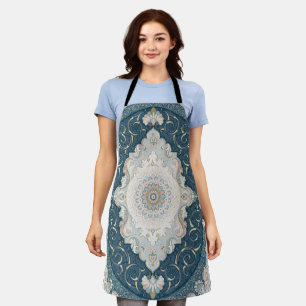 Tablier Antique Turkish Persian Carpet Rug