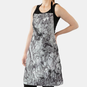 Tablier Apparence marbre gris
