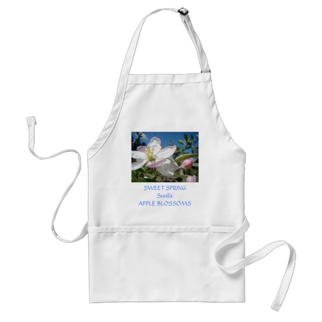 TABLIER APPLE BLOSSOMS APRONS CUISINE CUISINE (Devant)