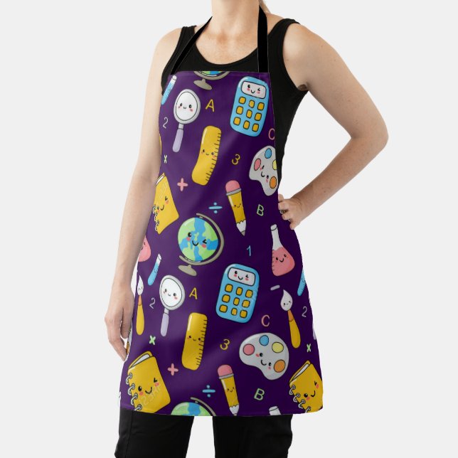 Tablier Apprentissage Ludique – Motif Sans Couture d'Éduca (Insitu)