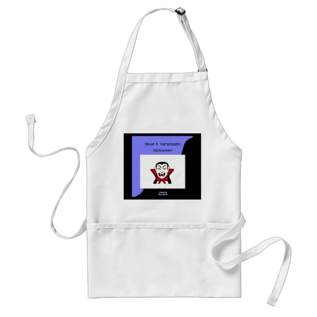Tablier Appron d'Halloween Vamptastique (Devant)