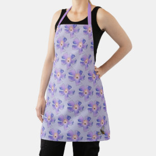 Tablier Apron à fleurs d'abeilles