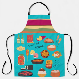 TABLIER APRON ALIMENTAIRE DE SÉOULE CORÉEN