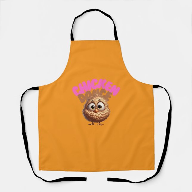 Tablier Apron animal amusant au poulet (Recto)