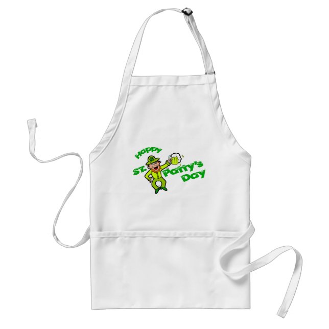 Tablier Apron avec citation/Saint Patrick's Day (Devant)