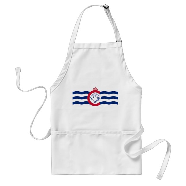 Tablier Apron avec Drapeau de Cincinnati, État de Californ (Devant)