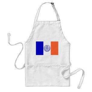 Tablier Apron avec Drapeau de New York, U.S.A.