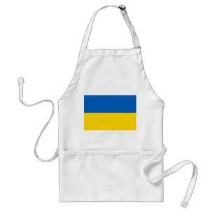 Tablier Apron avec drapeau d'Ukraine