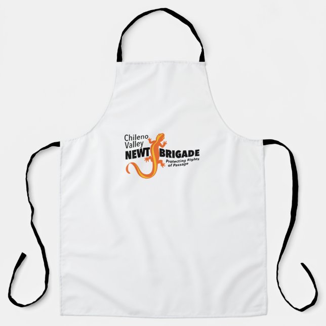 Tablier Apron avec logo Chileno Valley Newt Brigade (Recto)