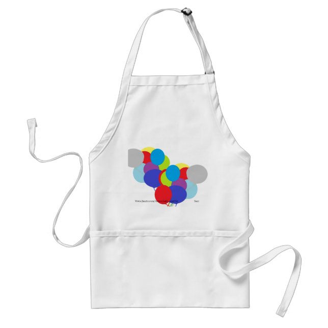Tablier Apron : BALLONS COLORÉS (Devant)