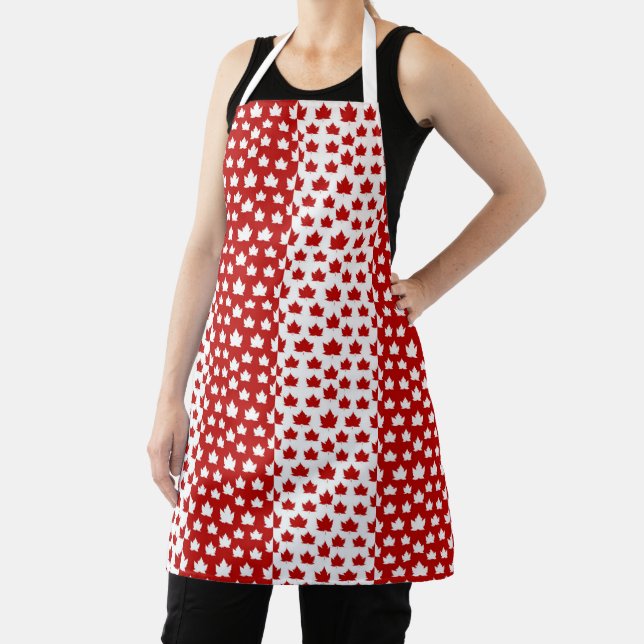 Tablier Apron Canada Cute Feuille d'érable Souvenir Apron (Insitu)