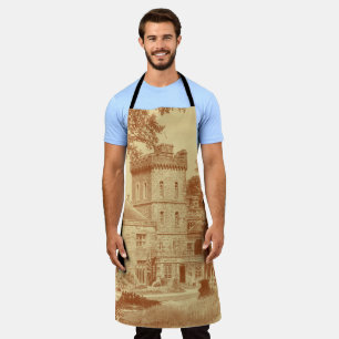 Tablier Apron - "Capernwray Hall" (Gardien/cannelle)