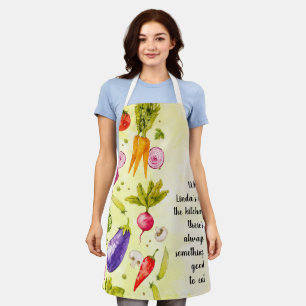 Tablier Apron cascade de légumes
