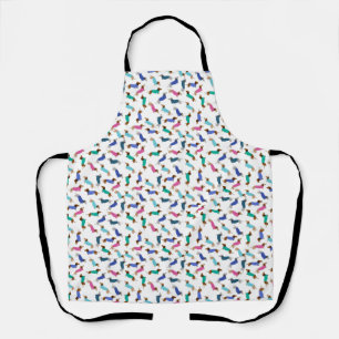 Tablier Apron Chef Dachshund coloré