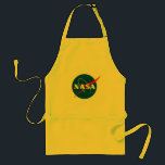 Tablier Apron Chef Iconique de la NASA (Jaune Soleil)<br><div class="desc">AVIS IMPORTANT : Insignes et identificateurs de la NASA fournis et utilisés avec la permission de la NASA.</div>