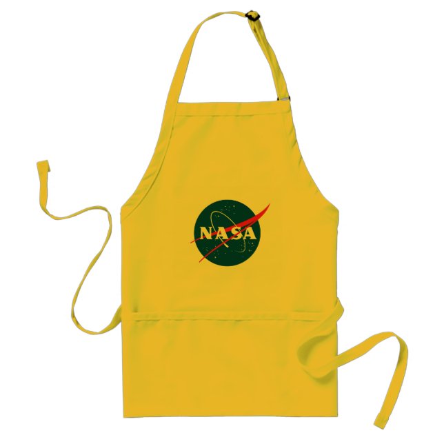 Tablier Apron Chef Iconique de la NASA (Jaune Soleil) (Devant)