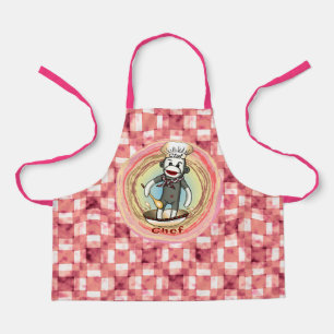 Tablier Apron Chef Singe Sock
