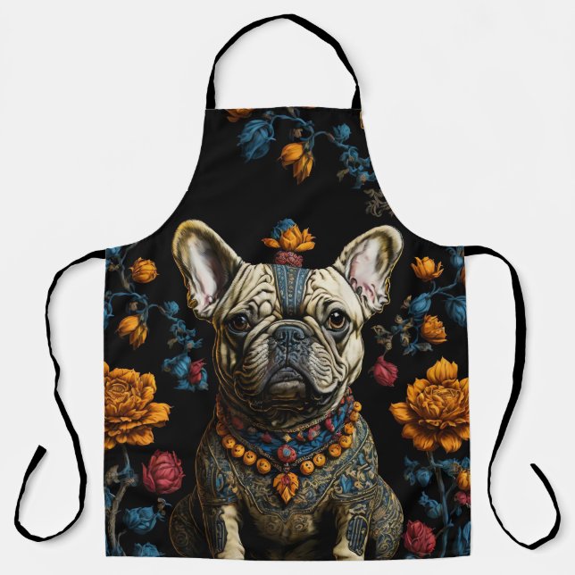 Tablier Apron - Chien de taupe d'art populaire mexicain (Recto)