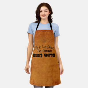 Tablier Apron Citation Vin Fun !