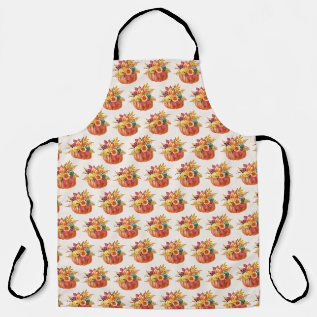 Tablier Apron Citrouille de Thanksgiving (Recto)
